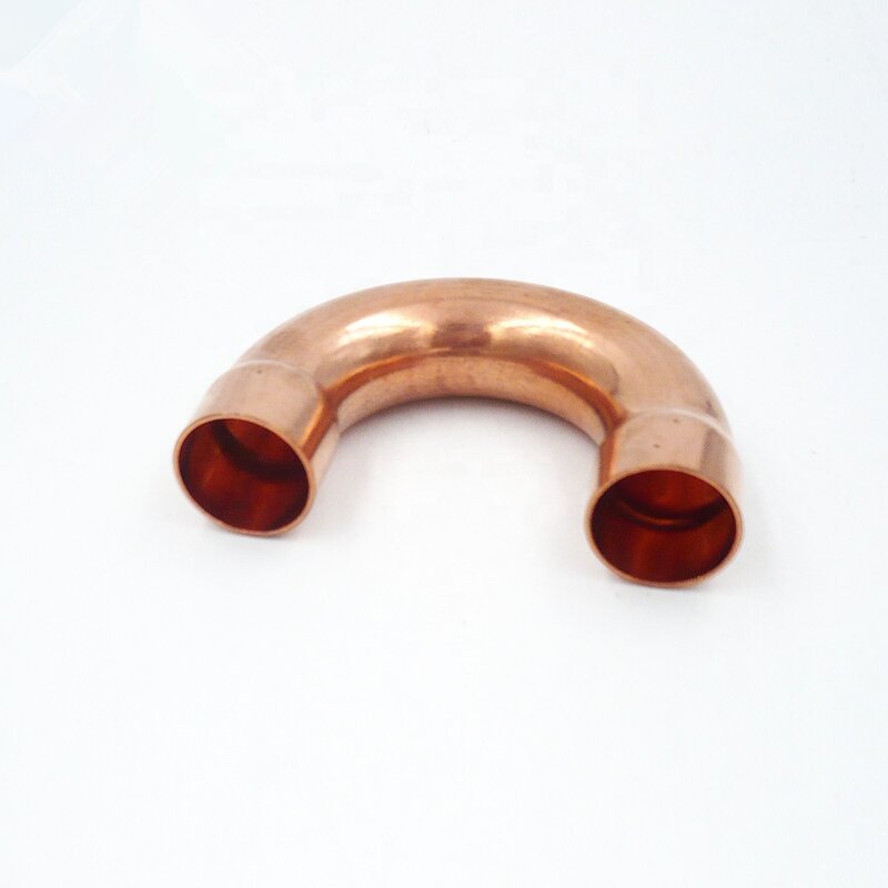 Copper U Bend Fitting Manufacturer - 1 X 1 CXC 180 Degree for HVAC Copper Elbow