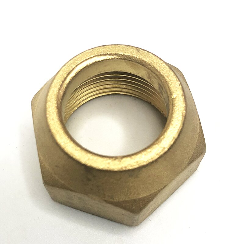 Brass Short Flare Nut Manufacturer - 1 Inch Forged for Refrigeration