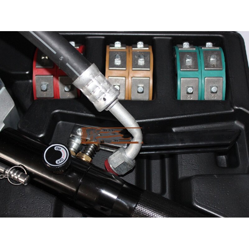 Hydraulic Hose Crimper Manufacturer - AC for Barbed and Beaded Hose Fittings Air Conditioning Repair