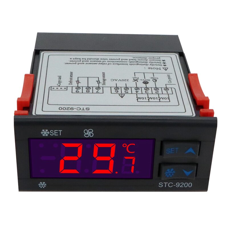 Temperature Controller Manufacturer - STC-9200 with Refrigeration Defrost Fan Alarm Two Sensors