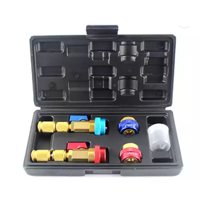 Automotive AC Valve Core Tool Set Manufacturer - for R134A R1234YF Standard and JRA Couplers