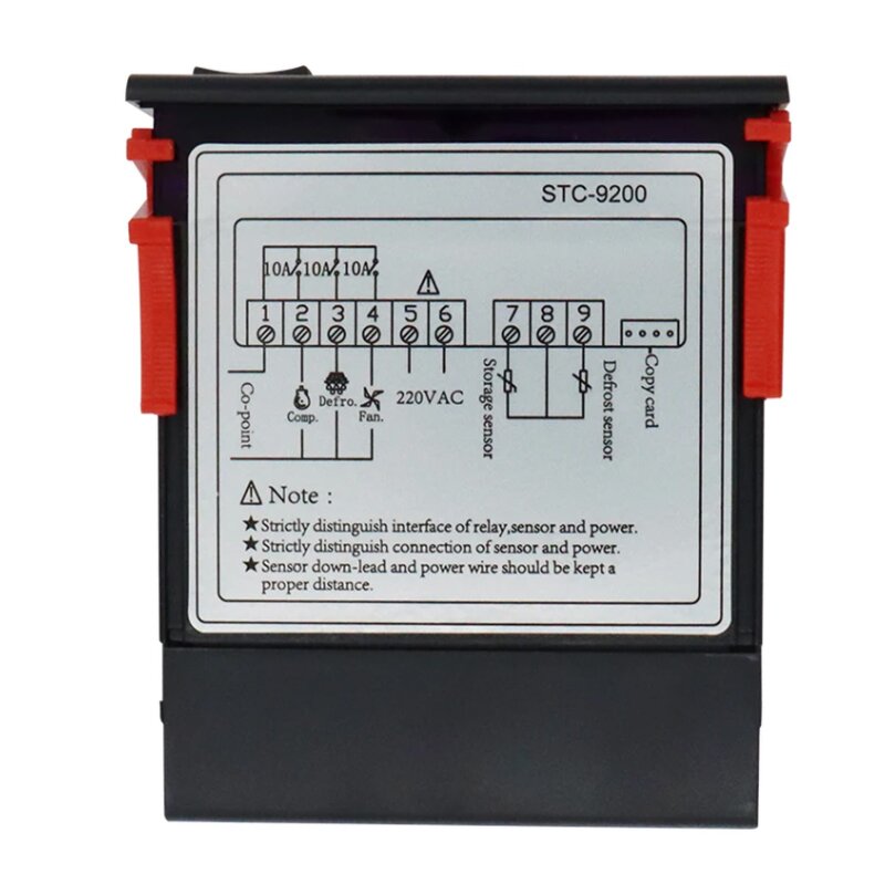 Temperature Controller Manufacturer - STC-9200 with Refrigeration Defrost Fan Alarm Two Sensors