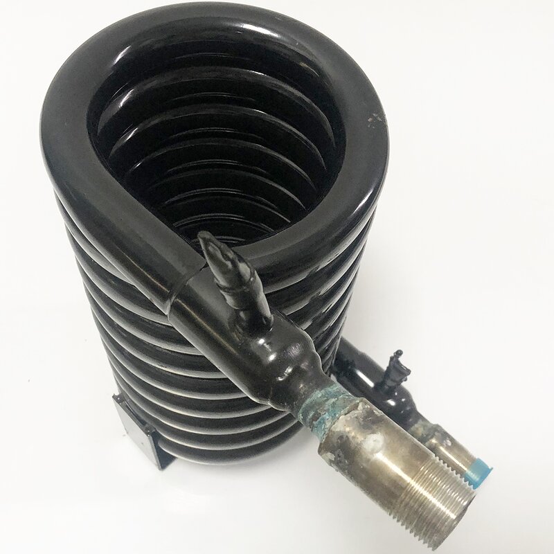 Spiral Condenser Manufacturer - 5HP Multi Refrigerant Coaxial Coil for Seawater