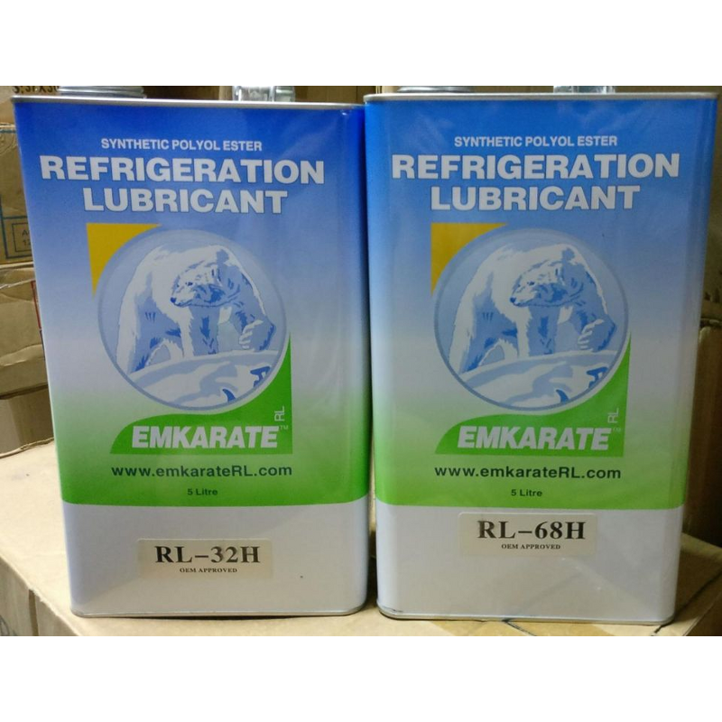 Refrigeration Lubricant Manufacturer - Emkarate POE RL32H RL46H RL68H RL100H RL170H RL220H
