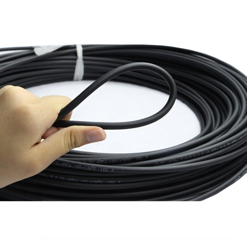 Refrigeration High Pressure Hose Manufacturer - ID 2.5mm with Brass Fitting 100m Per Roll