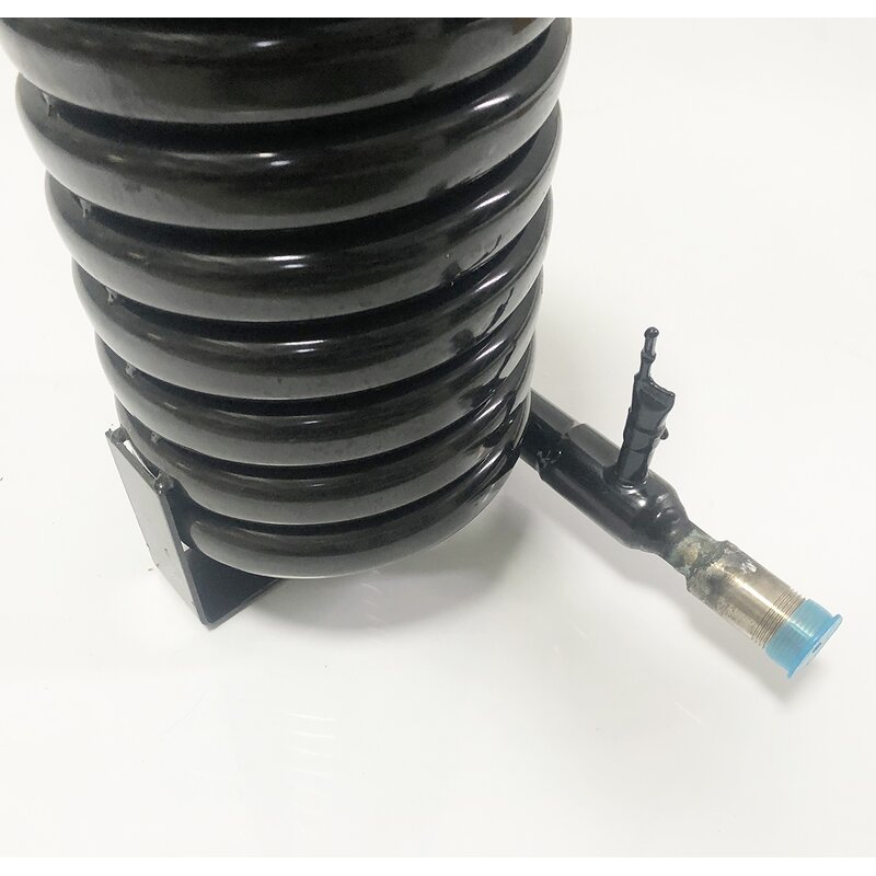 Spiral Condenser Manufacturer - 5HP Multi Refrigerant Coaxial Coil for Seawater