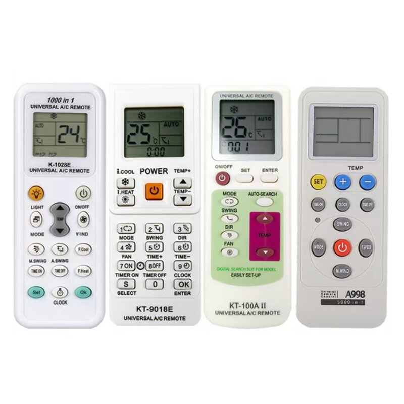 Universal Air Conditioner Remote Control Manufacturer - LCD K1028E 1000 in 1
