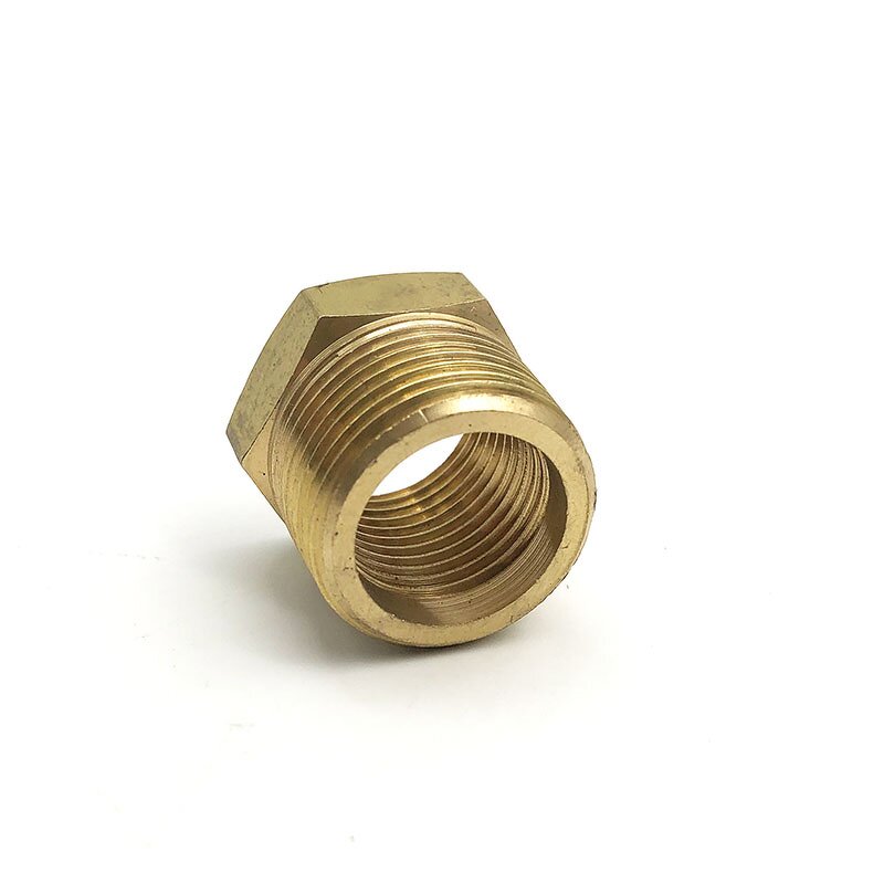 Brass Pipe Fitting Manufacturer - 1 NPT Male to 3/4 NPT Female Reducer Bushing