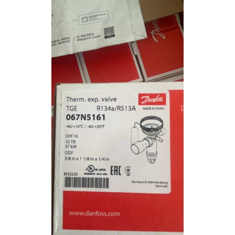 Expansion Valve Manufacturer - R134 Tn2 Internal Eq. 3/8x1/2 Flare 068z3346