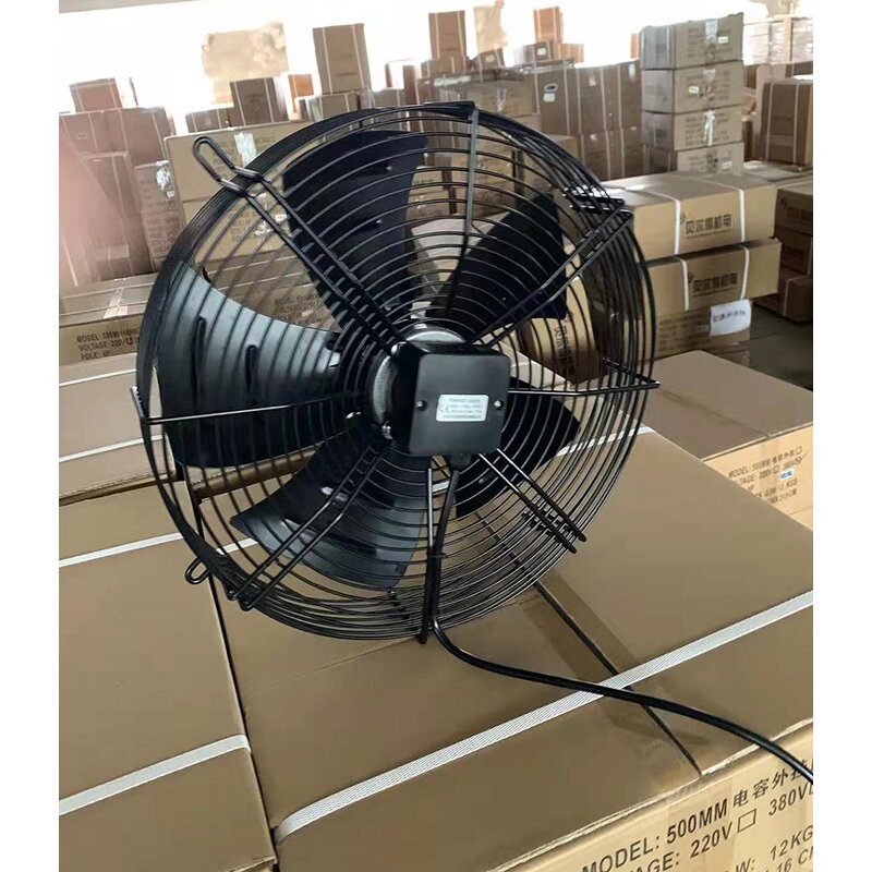 Axial Airflow Fan Manufacturer - AC 450mm 18in External Rotor Motor Powered