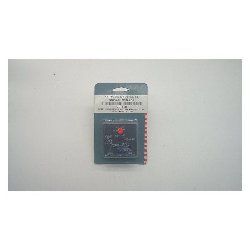 Adjustable Timer Switch Manufacturer - QD-068 10 Minute Delay 110/240 VAC for Household & Hotel