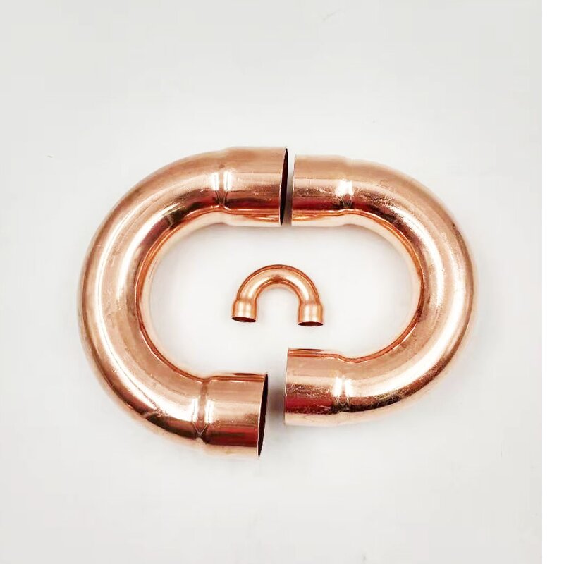 Copper U Bend Fitting Manufacturer - 1 X 1 CXC 180 Degree for HVAC Copper Elbow