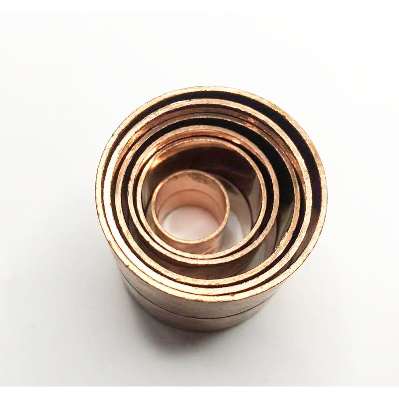 Straight Copper Coupling Fitting Manufacturer - with Sweat Ends and Rolled Tube 15mm