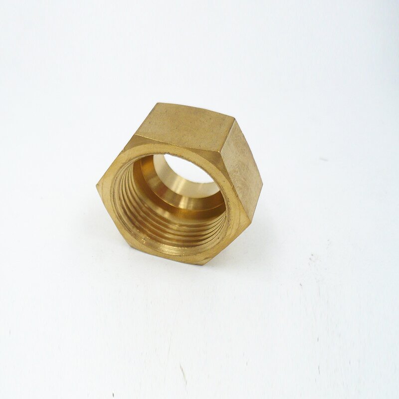 Brass Short Flare Nut Manufacturer - 1/2 for Refrigeration System