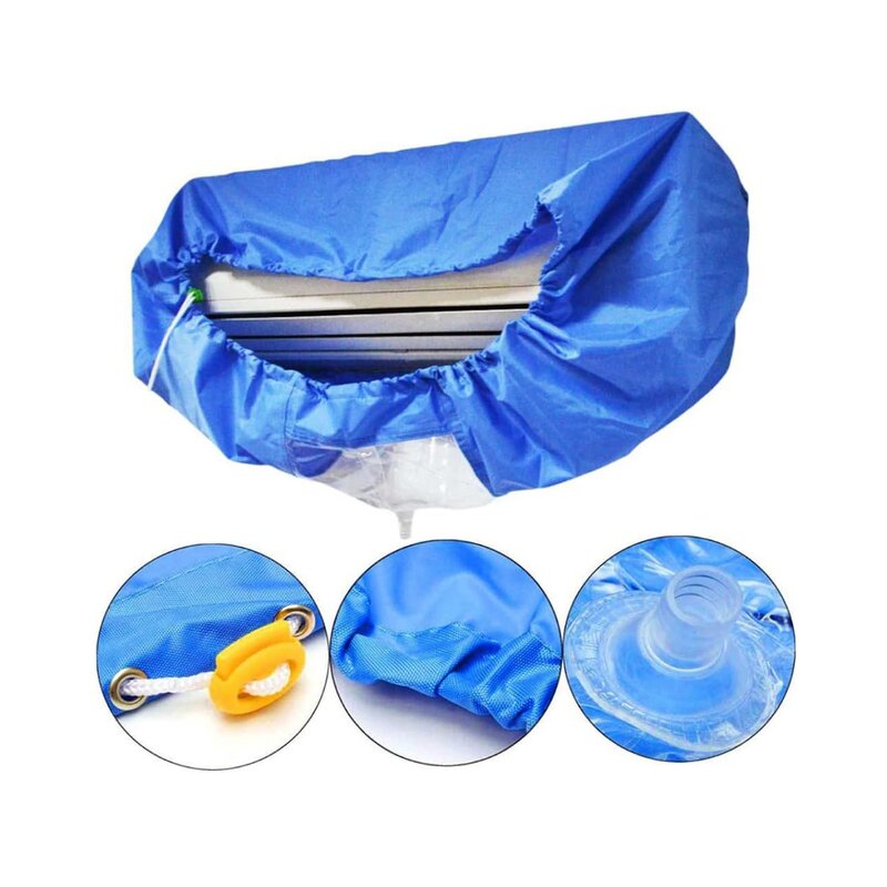 Air Conditioner Cleaning Cover Manufacturer - Q-535 with Hose Waterproof for Split AC
