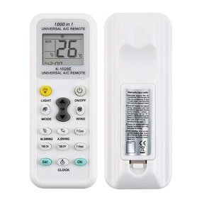 Universal Air Conditioner Remote Control Manufacturer - LCD K1028E 1000 in 1