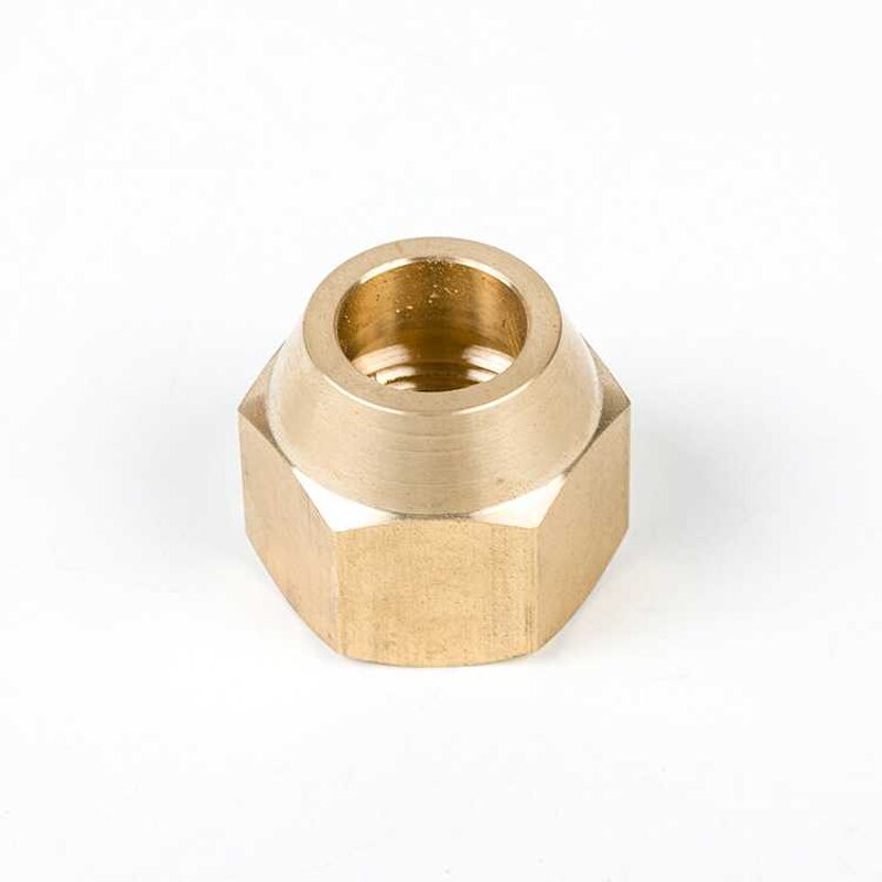 Brass Nut Manufacturer - Heavy Size 1/4 3/8 1/2 5/8 3/4 7/8 1in for HVAC