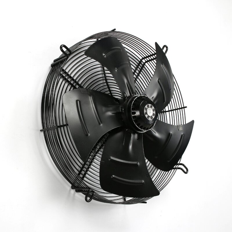 Axial Airflow Fan Manufacturer - AC 450mm 18in External Rotor Motor Powered
