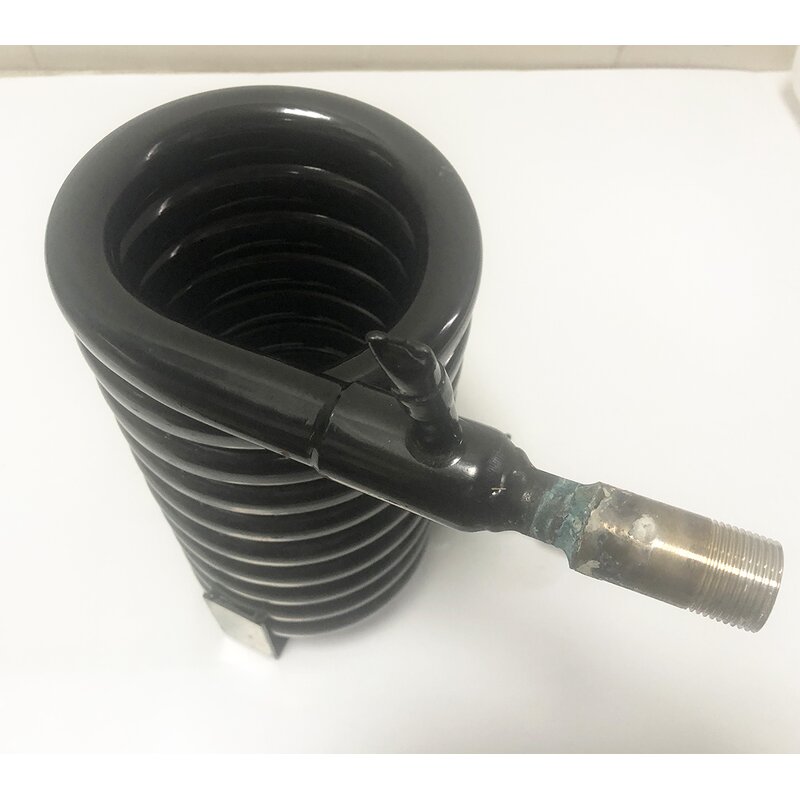 Spiral Condenser Manufacturer - 5HP Multi Refrigerant Coaxial Coil for Seawater