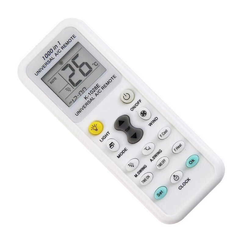 Universal Air Conditioner Remote Control Manufacturer - LCD K1028E 1000 in 1