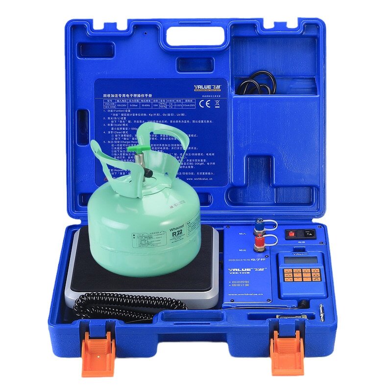 Digital Refrigerant Charging Scale Manufacturer - Value VES-100A for HVAC AC