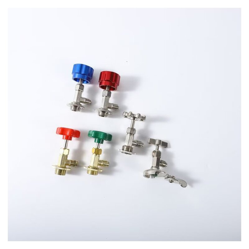 Refrigerant Can Tap Dispensing Valve Manufacturer - M12 1/4 for R12 R22 R600a Gas Bottle