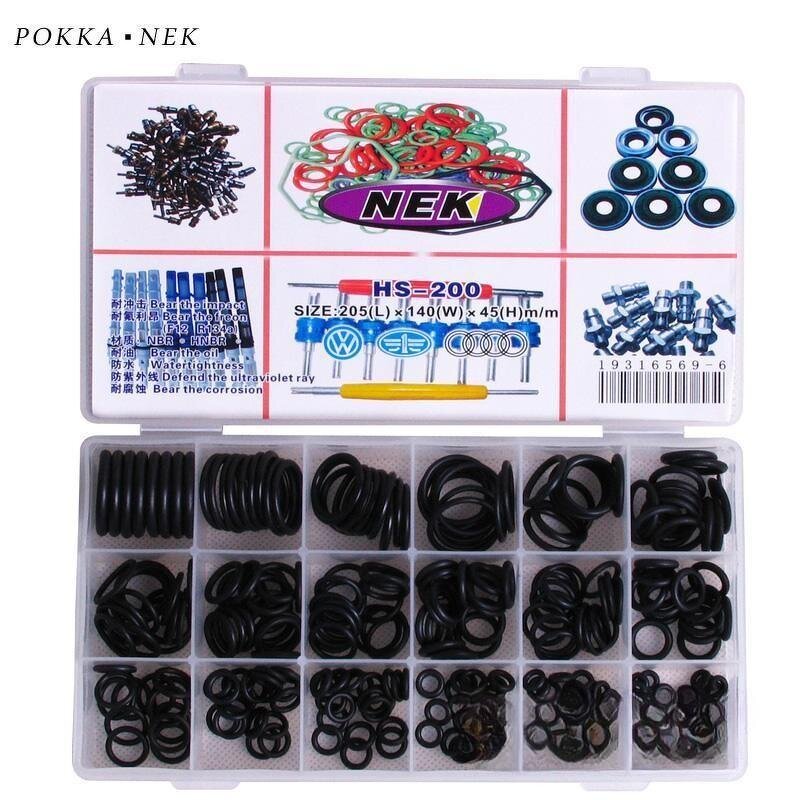 Compressor O-Rings Kit Manufacturer - for Car Air Conditioning AC Rubber Gasket Repair