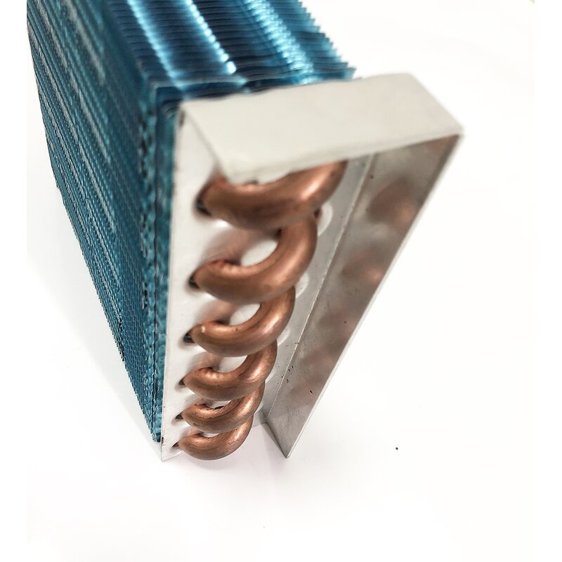 Refrigerator Condenser Manufacturer - Mini 160x47x137mm Copper Aluminum & Fin