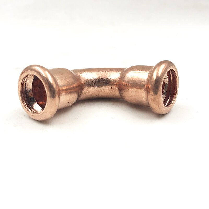 Press Copper Fitting Manufacturer - 15mm Elbow for Plumbing