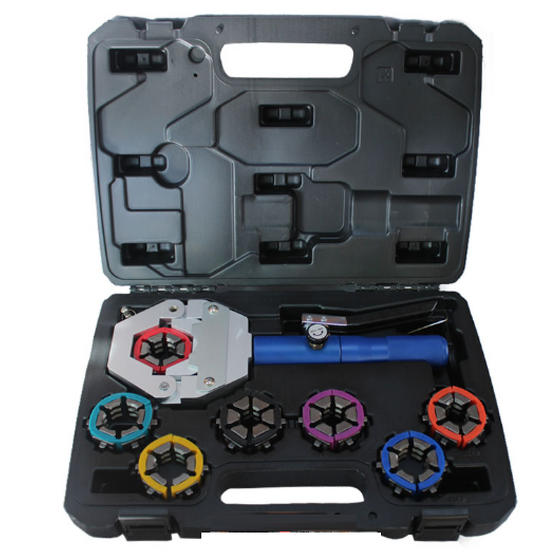 Portable Hydraulic Hose Crimper Manufacturer - for A/C Hose Size #6 #8 #10 #12