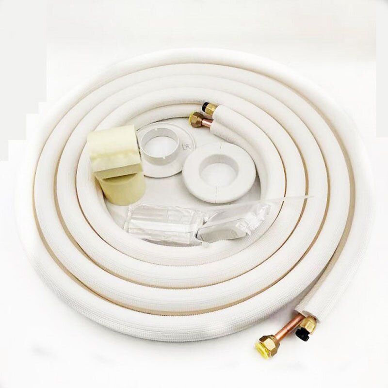 Air Condition Insulation Pipe Kit Manufacturer - 3m to 50 Meter with Accessories