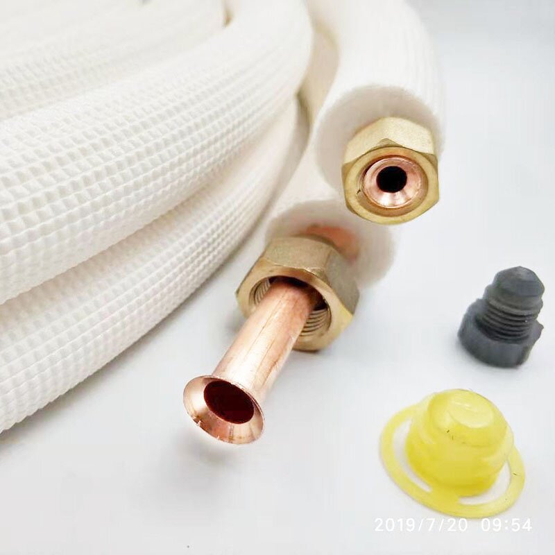 Air Condition Insulation Pipe Kit Manufacturer - 3m to 50 Meter with Accessories