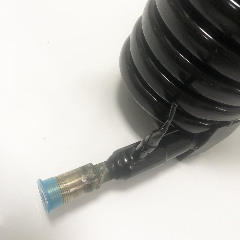 Spiral Condenser Manufacturer - 5HP Multi Refrigerant Coaxial Coil for Seawater