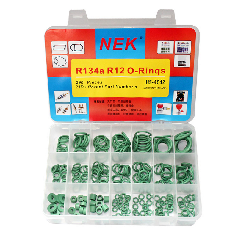 Compressor O-Rings Kit Manufacturer - for Car Air Conditioning AC Rubber Gasket Repair