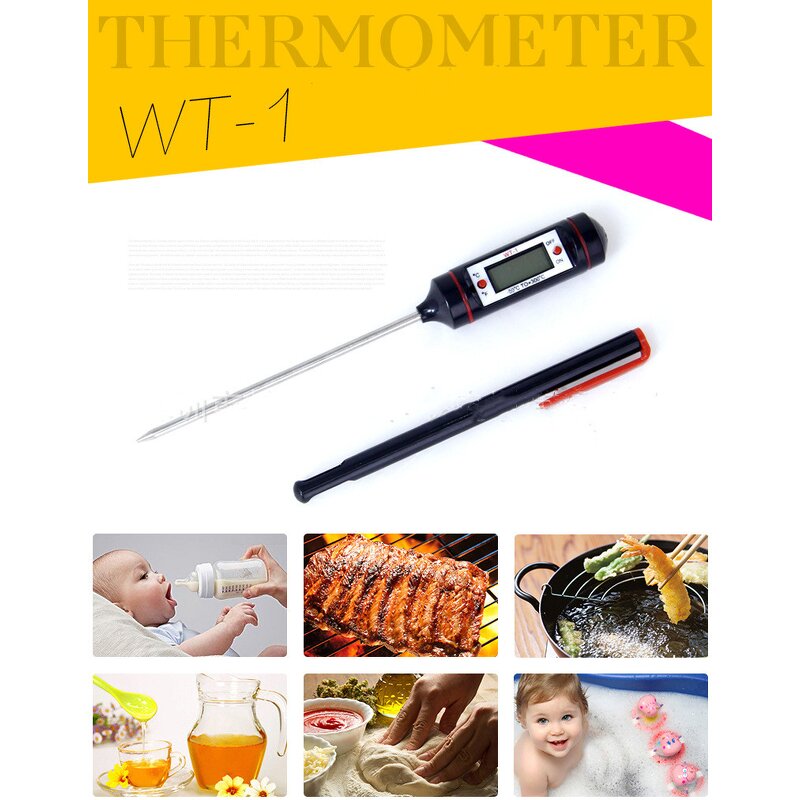 Digital Thermometer Manufacturer - with Probe for Air Conditioning Heaters Soil Spa Swim Pool