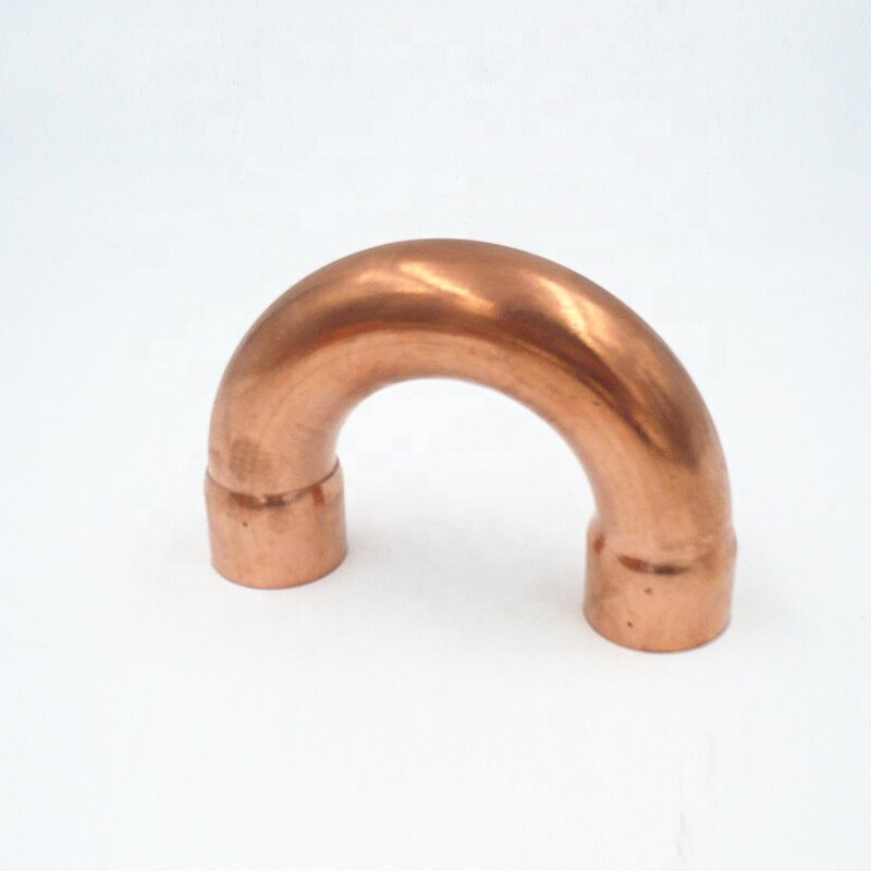 Copper U Bend Fitting Manufacturer - 1 X 1 CXC 180 Degree for HVAC Copper Elbow