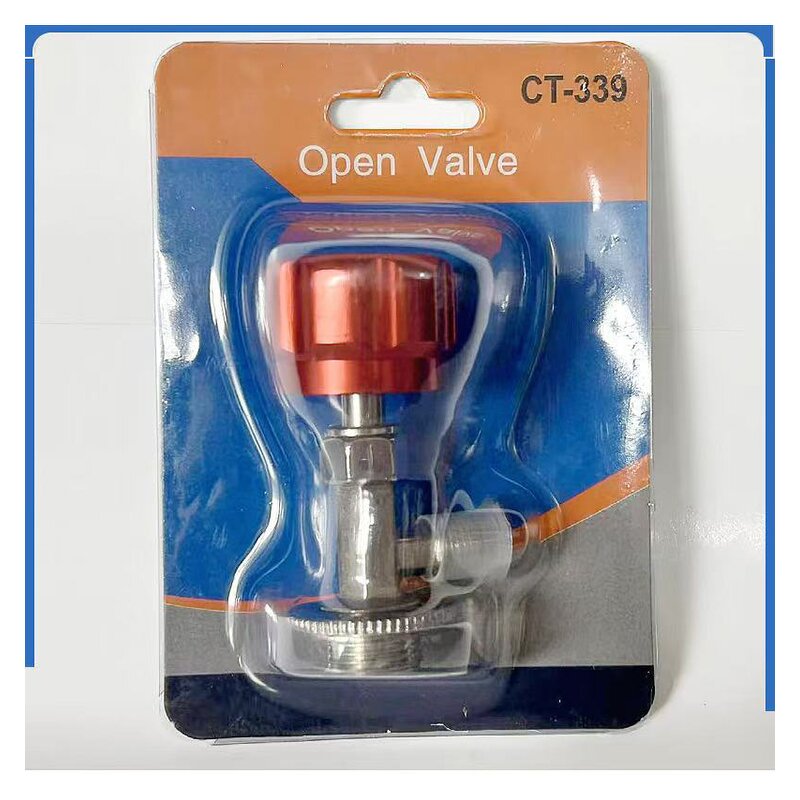 Refrigerant Can Tap Dispensing Valve Manufacturer - M12 1/4 for R12 R22 R600a Gas Bottle