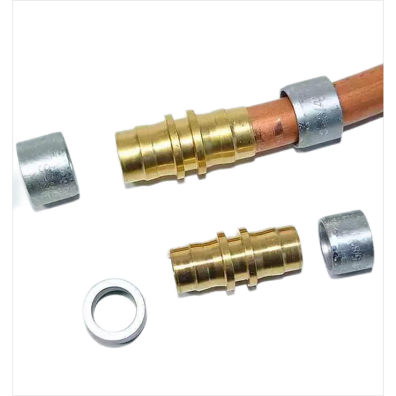 Refrigerator Service Tool Manufacturer - Brass 1/4 LoKring Solder Free Tube Connections