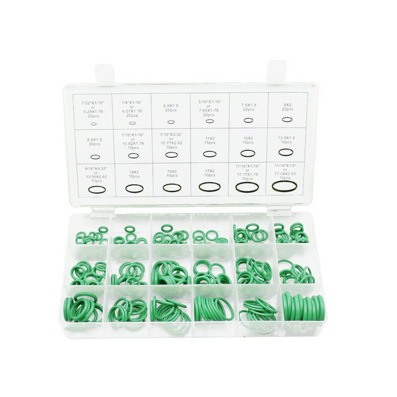 Rubber O-Ring Kit Manufacturer - 270pcs 18 Sizes Sealing Gasket for Automotive AC Repair Plumbing