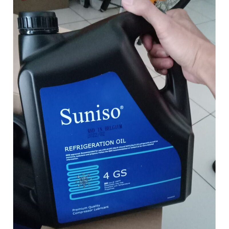 Refrigeration Compressor Lubricant Manufacturer - Suniso 3GS/4GS/5GS SL32/SL170/SL100