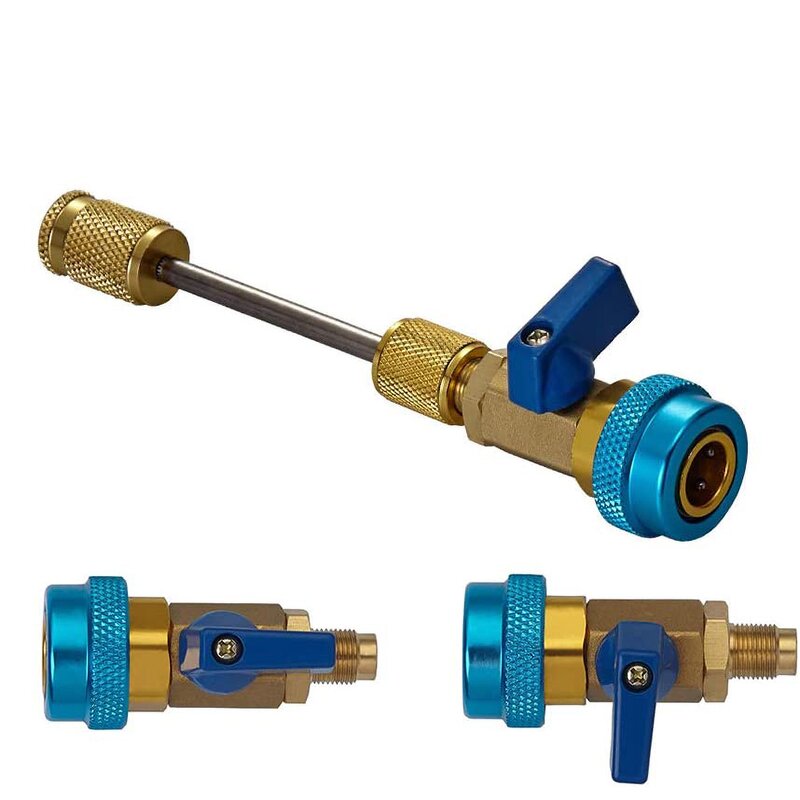 Automotive AC Valve Core Tool Set Manufacturer - for R134A R1234YF Standard and JRA Couplers