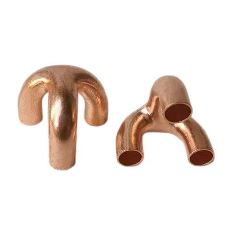 Copper Claw Joint Manufacturer - Tripod Special 3 Claw Tee OD 9.52x9.52x9.52MM for Refrigeration