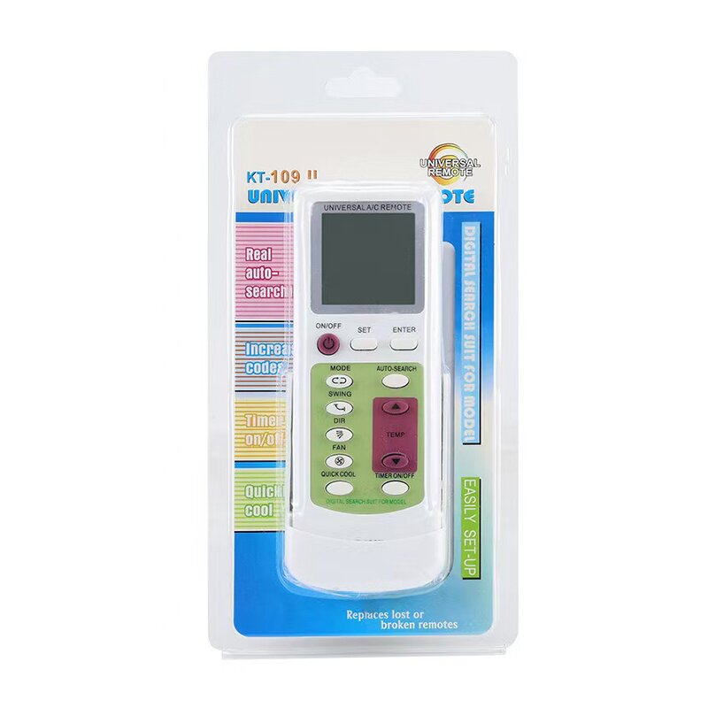 Air Conditioner Remote Control Manufacturer - KT-109II Universal Replacement LCD Display