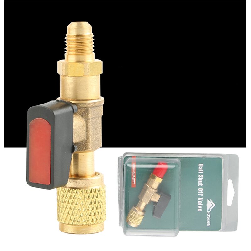 Ball Valve Manufacturer - for Charging Hose 1/4 SAE Female X 1/4 SAE Male