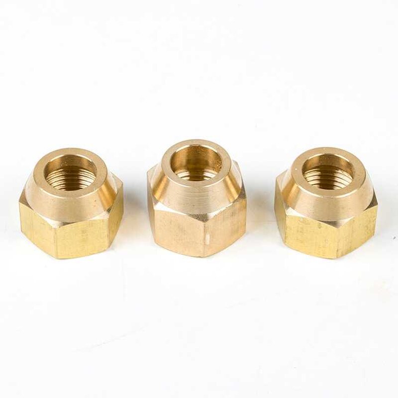 Brass Nut Manufacturer - Heavy Size 1/4 3/8 1/2 5/8 3/4 7/8 1in for HVAC