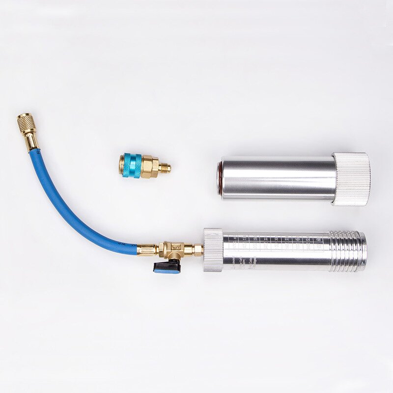 HVAC AC Dye Kit Manufacturer - with 1/4 SAE Connector for R134a R12 R22 Refrigerant System