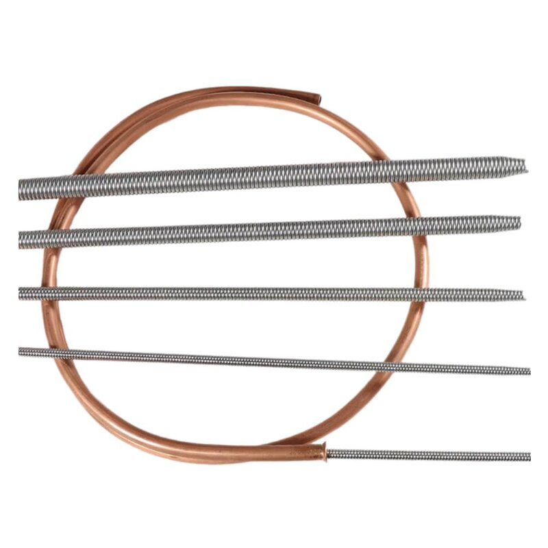 Copper Tube Bending Spring Kit Manufacturer - for Bending 1/4 3/8 1/2 5/8 Tubes Length 1.1M