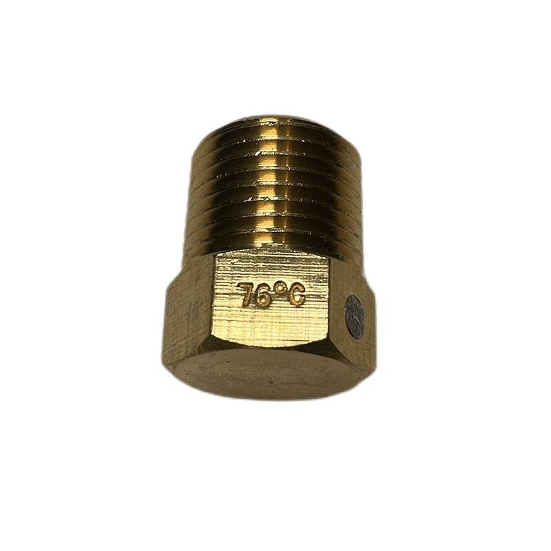 Brass Fusible Plug Manufacturer - Live Steam NPT1/2 76 Degree
