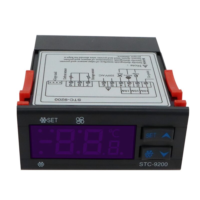 Temperature Controller Manufacturer - STC-9200 with Refrigeration Defrost Fan Alarm Two Sensors