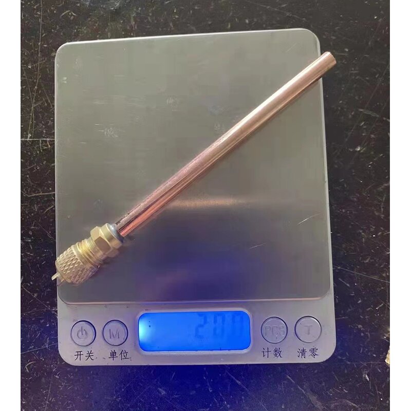 Brass Access Valve Manufacturer - for Air Conditioner Service Charge Needle Tube 100mm